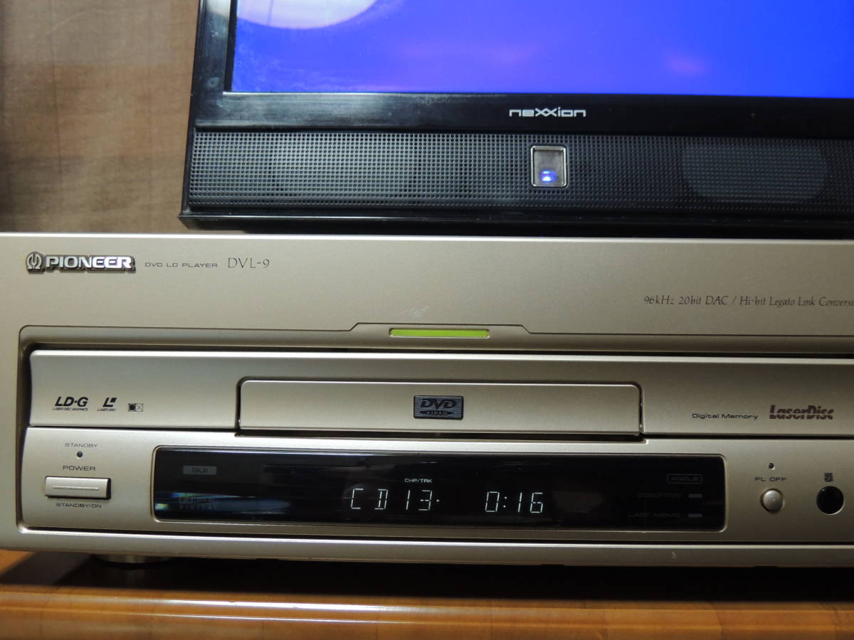 美品】PIONEER パイオニア DVL-9 DVD/LDプレーヤー 整備動作品 おまけ