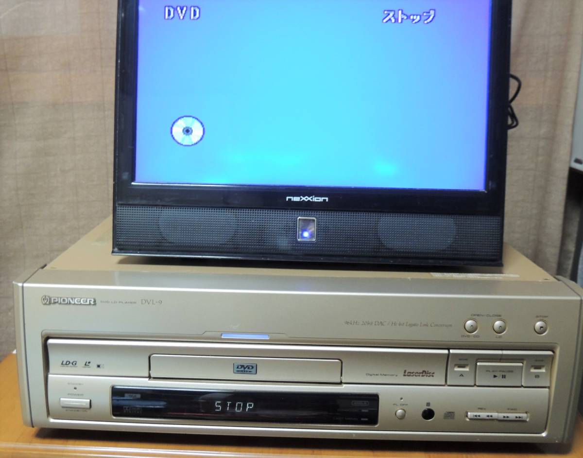 美品】PIONEER パイオニア DVL-9 DVD/LDプレーヤー 整備動作品 おまけ