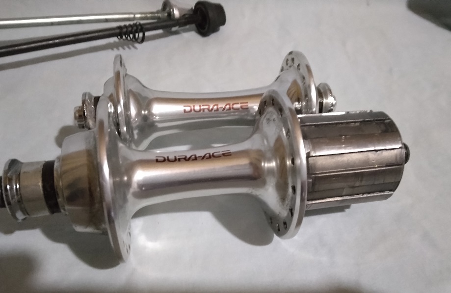 JJ078 シマノ SHIMANO デュラエース DURA-ACE FH-7700 HB-7700 前後