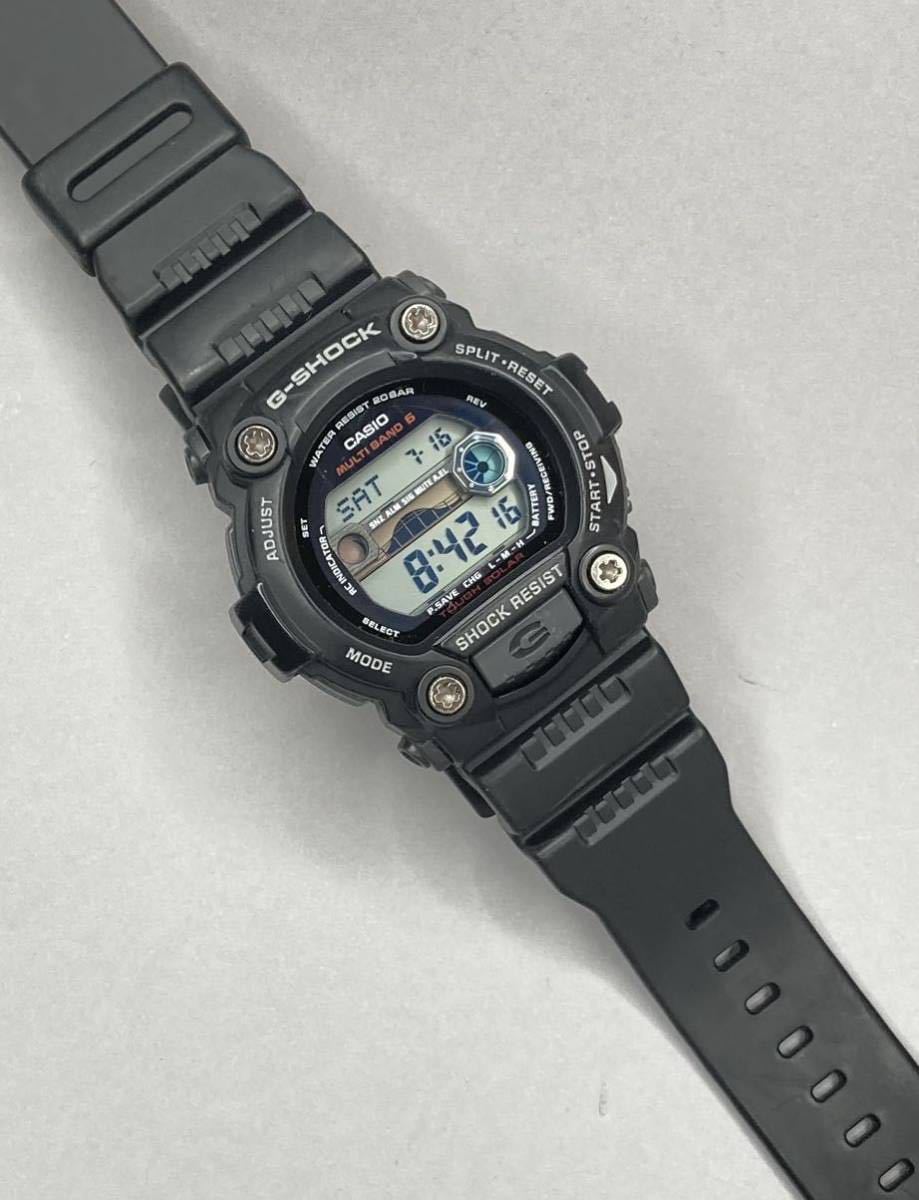 極美品 CASIO G-SHOCK GW-7900-1JF タフソーラー 電波受信 電波 