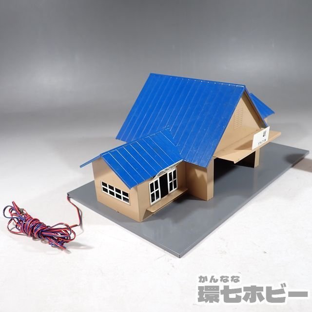 0KX91 古い HOゲージ エンドウ/TER 駅舎 NO.2 金属製 綺麗め/鉄道模型 電車