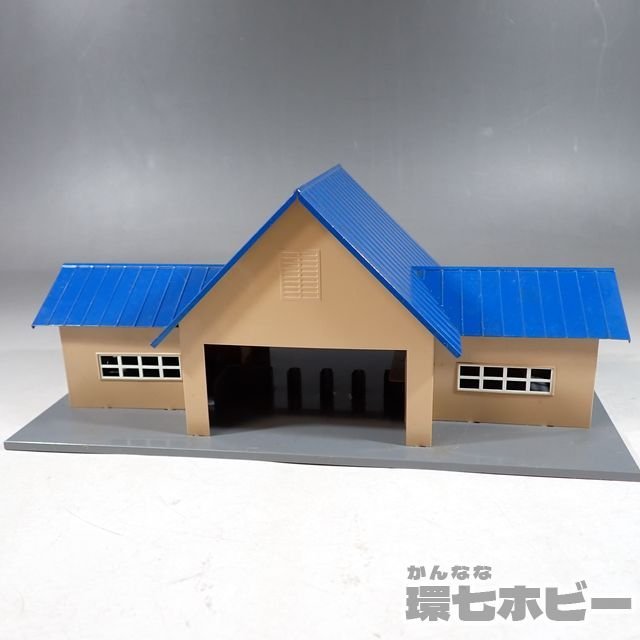 0KX91 古い HOゲージ エンドウ/TER 駅舎 NO.2 金属製 綺麗め/鉄道模型 電車