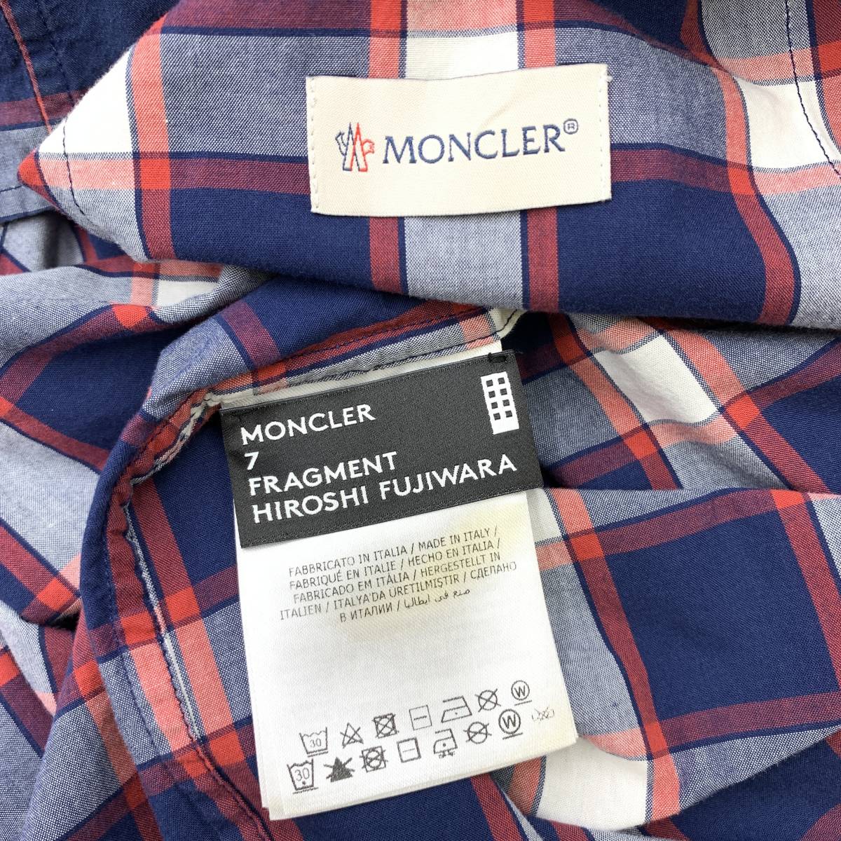 MONCLER GENIUS × FRAGMENT CAMICIA モンクレール フラグメント バック 