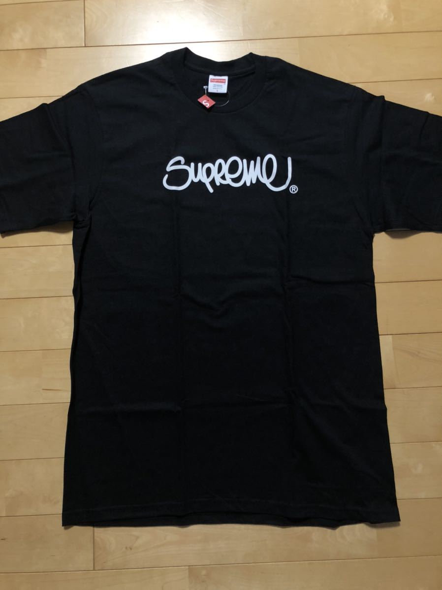 【Supreme】 Handstyle Tee Tシャツ 黒 L 新品 22ss / ハンドスタイル フォト シュプリーム ボックスロゴ BOXLOGO BOXロゴ シャツ Supreme Handstyle Tee 22SS⁄Handstyle Supremeシュプリーム M