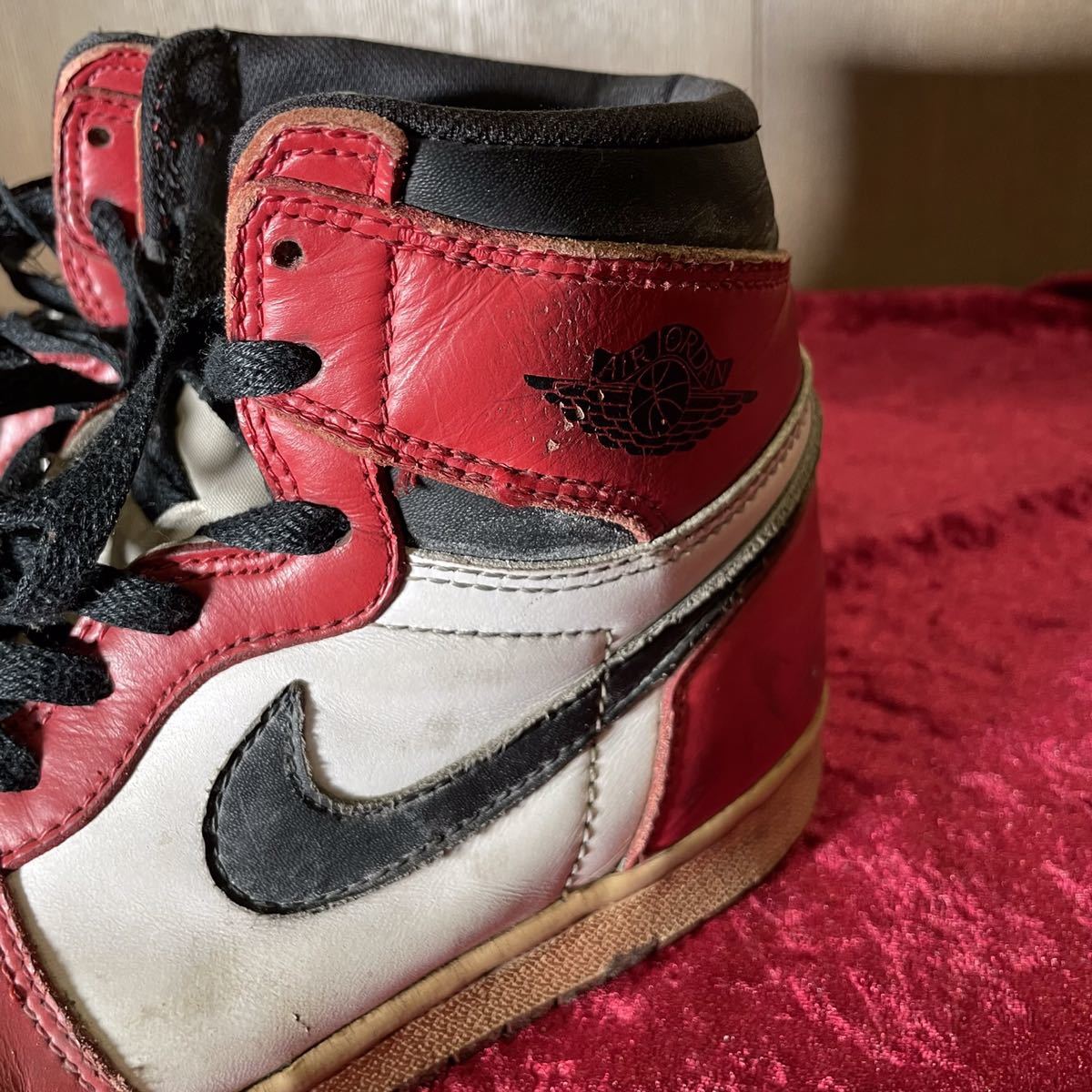 1000円〜 希少 94年製 鑑賞用 NIKE ナイキ AIR JORDAN 1 エア 