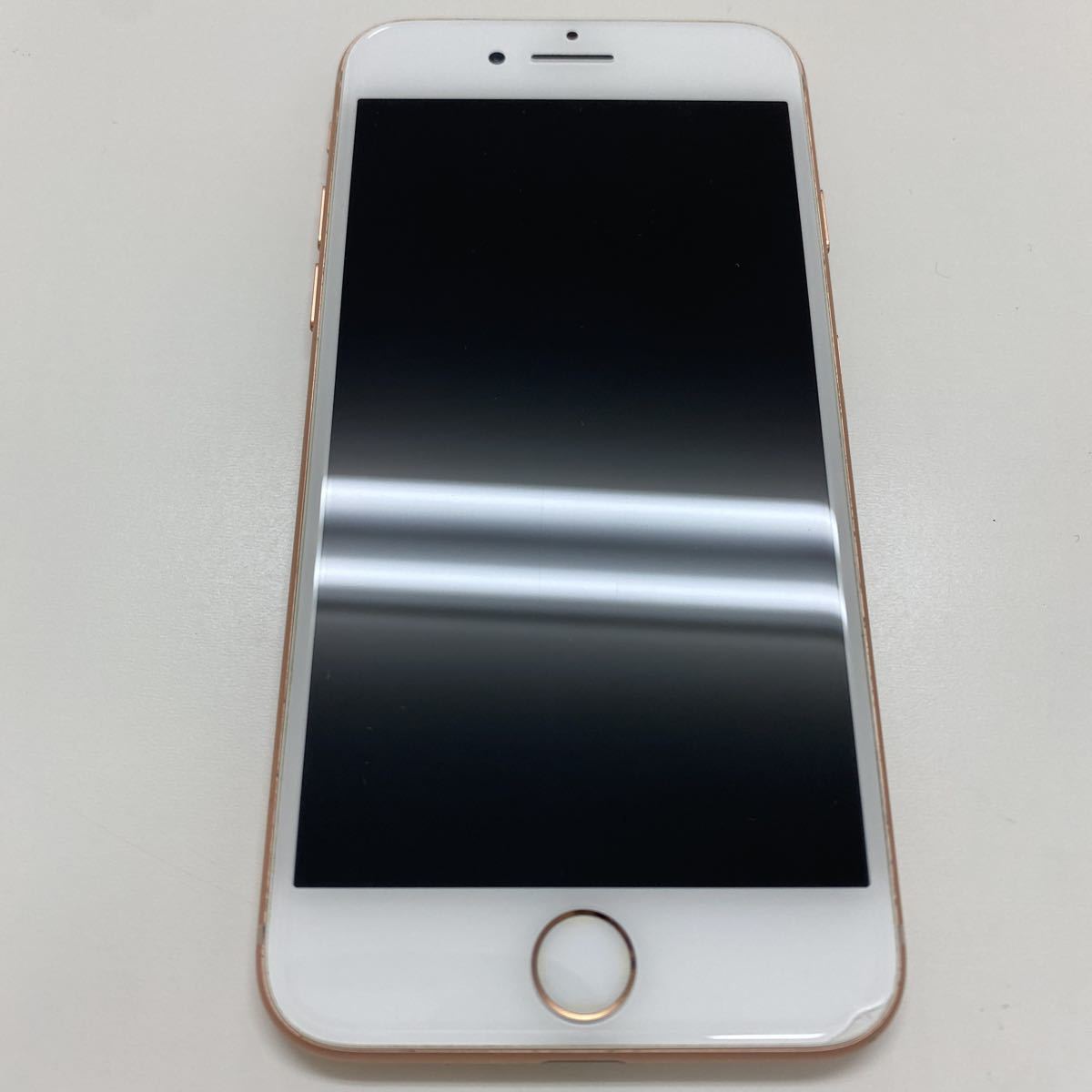 iPhone8 64gb ローズゴールド simフリー 本体 割れあり 64GB iPhone8