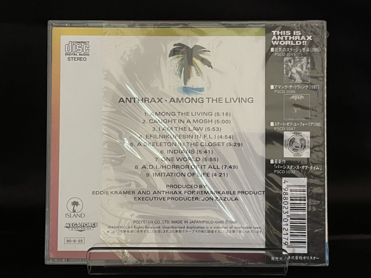 CD – - Anthrax Living The (Japan Special Design Album Among Label