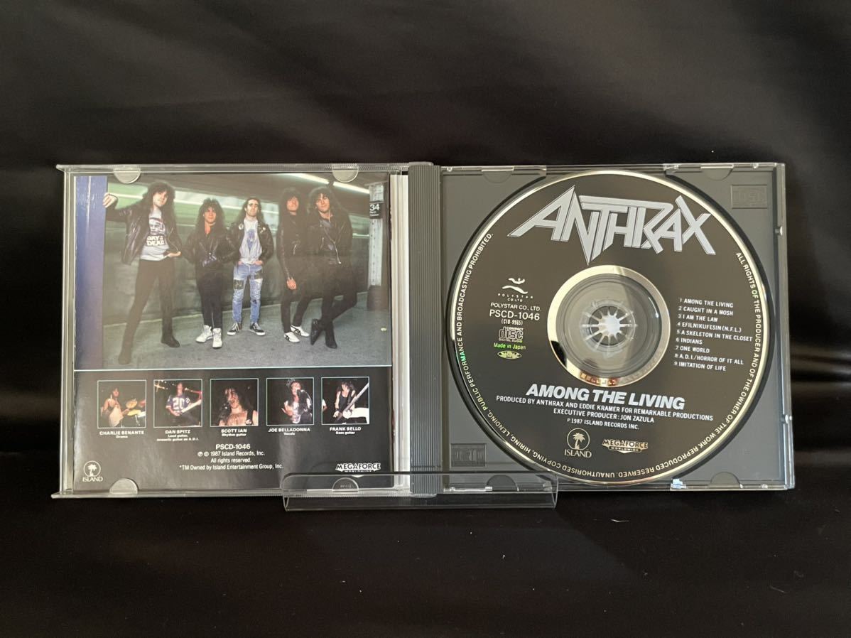 CD – - Anthrax Living The (Japan Special Design Album Among Label