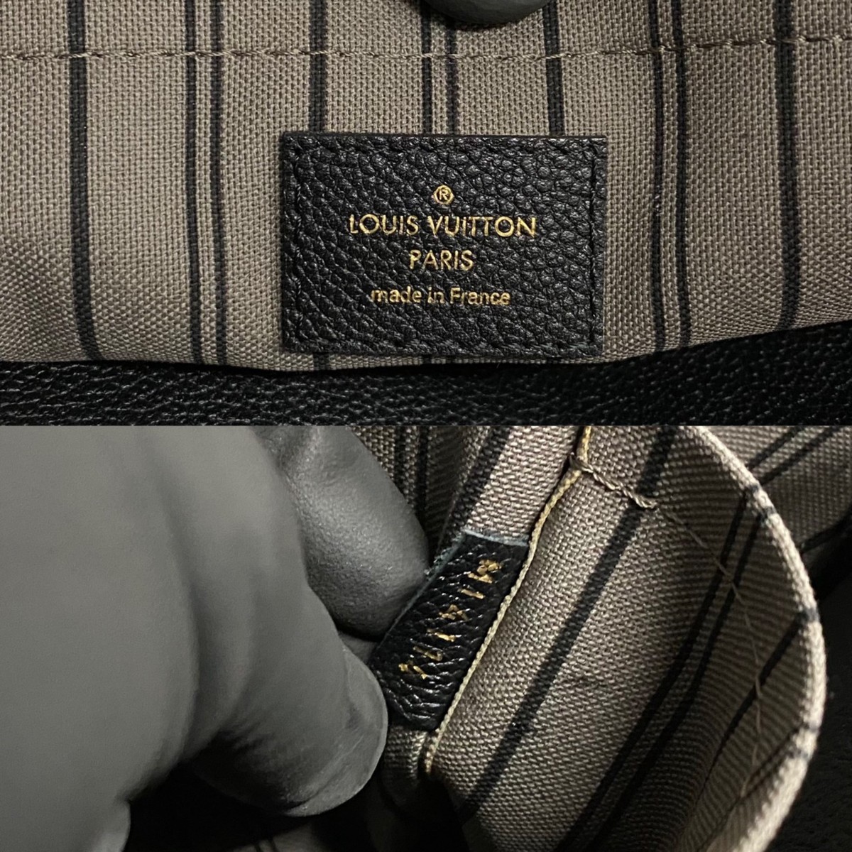 1円 極美品 カデナ 鍵付 LOUIS VUITTON ヴィトン モンテーニュBB 