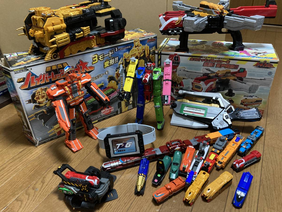  烈車戦隊トッキュウジャー烈車合体シリーズ豪華セット おまけ品あり(戦隊シリーズ)｜売買されたオークション情報、yahooの商品情報をアーカイブ公開 - オークファン 戦隊シリーズ