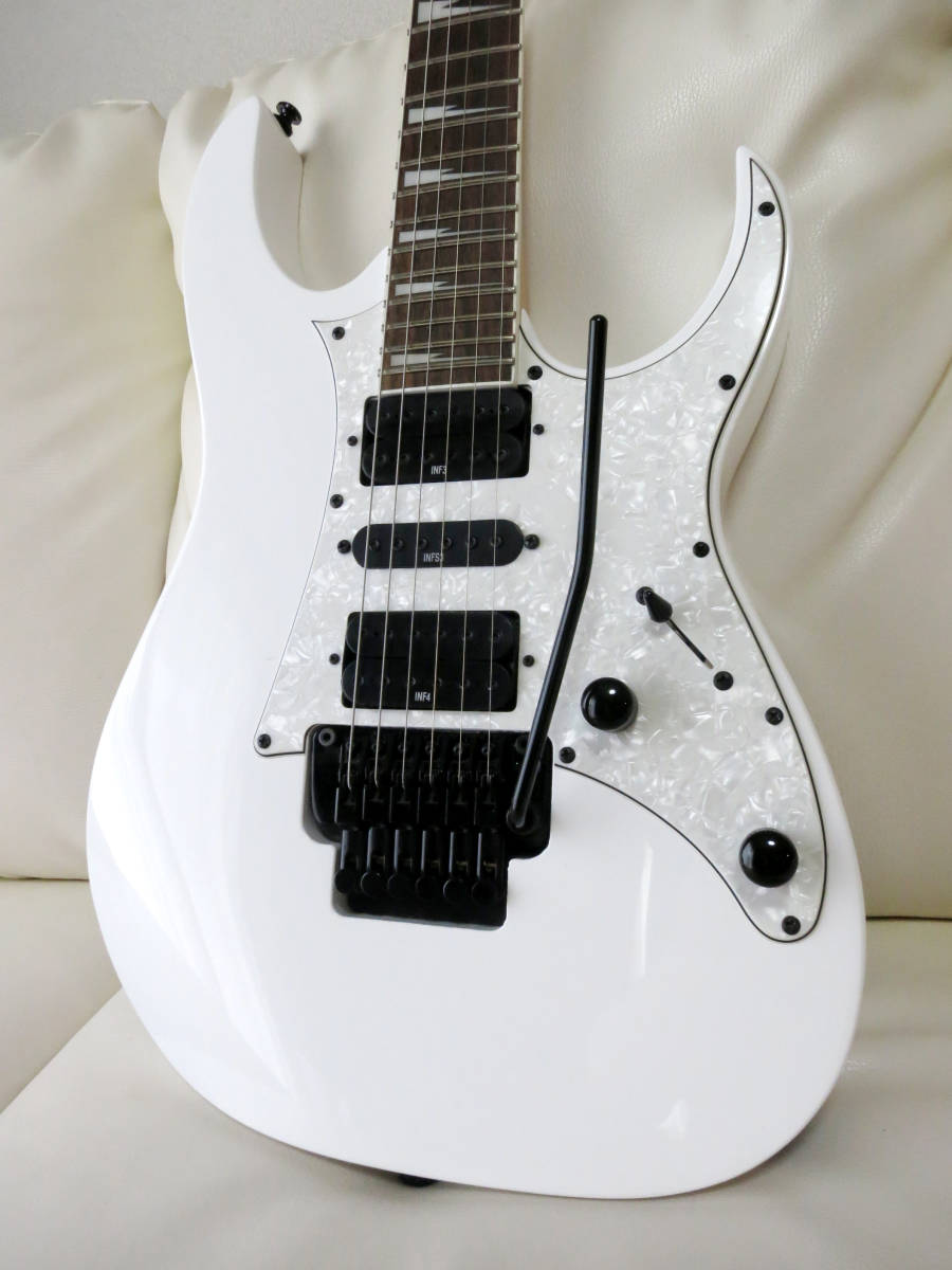 ◇IBANEZ RG350DXZ WH ホワイト 新品級美品 純正ソフトケース付 
