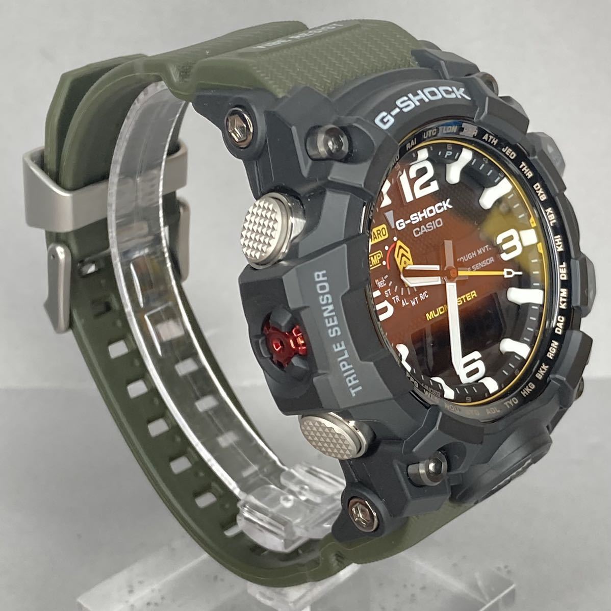 極美品 箱説タグ付G-SHOCK GWG-1000-1A3JF MUDMASTERマッドマスター 