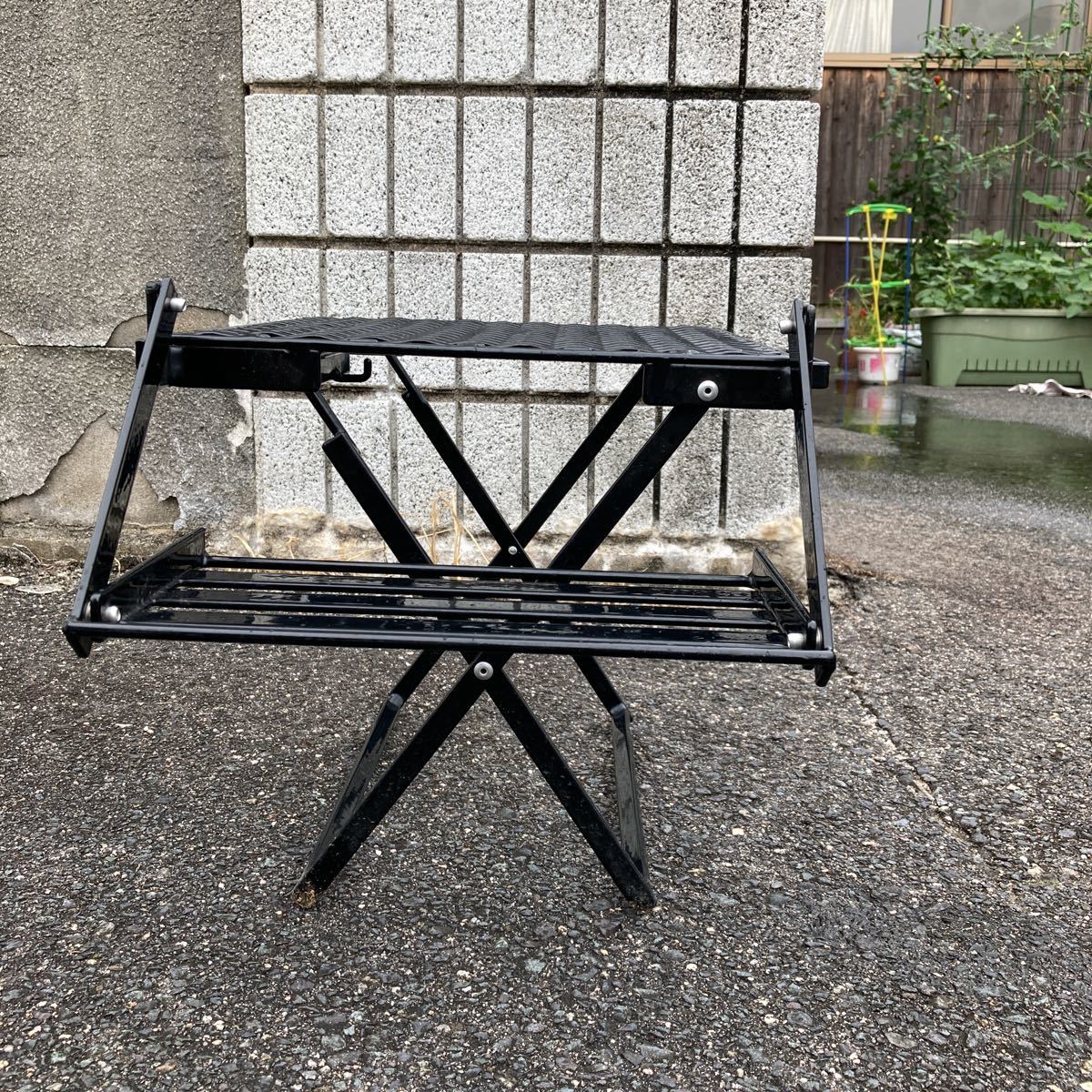 ネイチャートーンズ The Folding Jug Stand ブラック ジャグスタンド