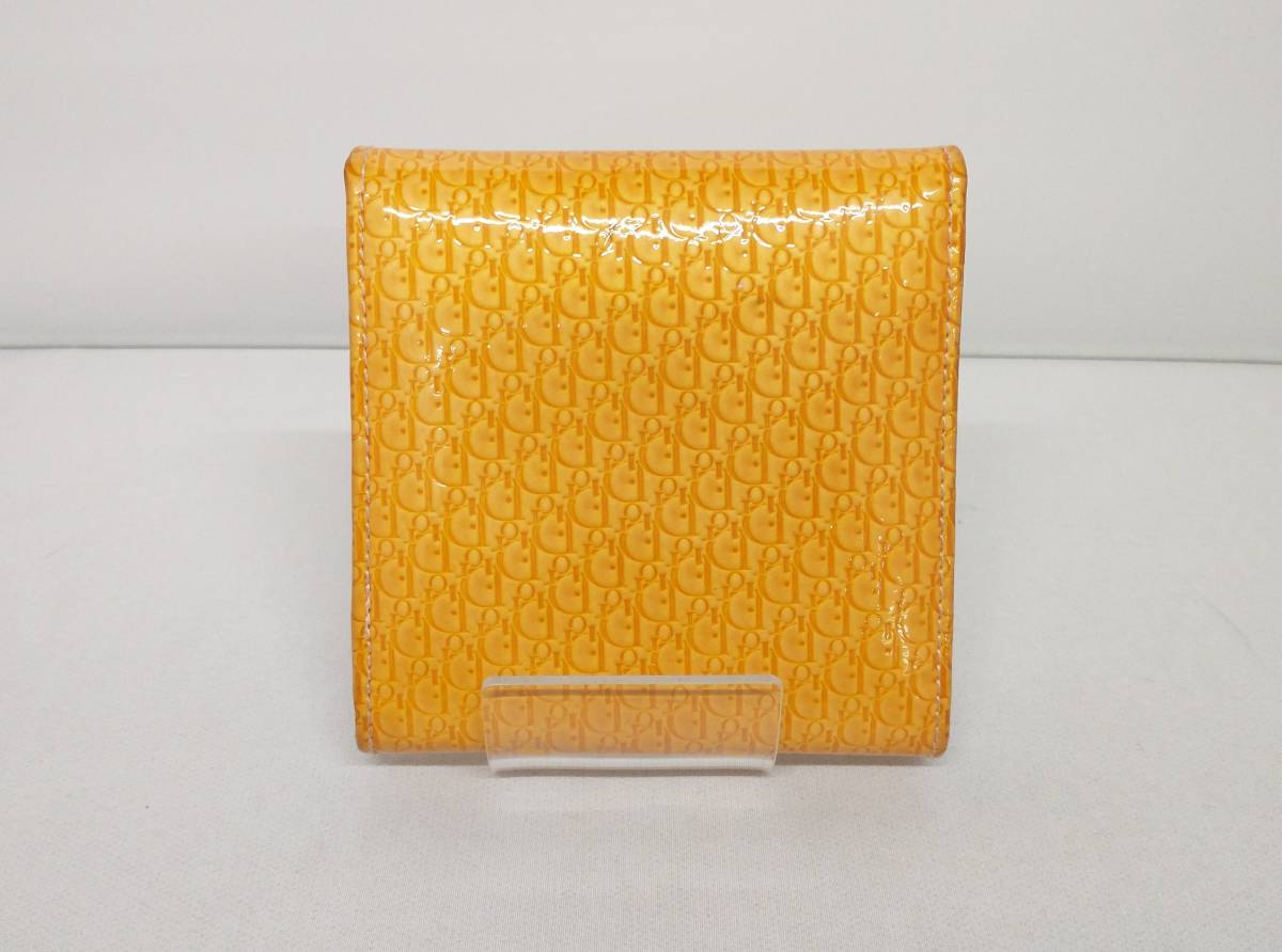 Christian Dior クリスチャン ディオール トロッター 二つ折り 財布 