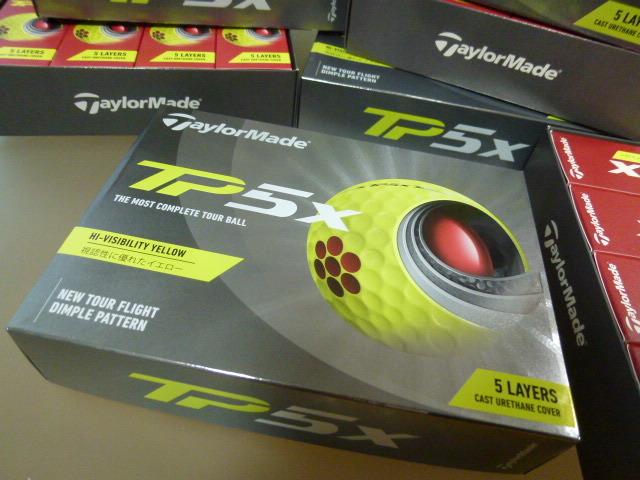 2021年 New TP5x 最新/日本正規品 TaylorMade テーラーメイド New TP5X/YE/1ダース/イエロー 5層構造 2022年度版NEWパッケージ(1ダース)｜売買されたオークション情報、yahooの商品情報をアーカイブ公開 - ボール
