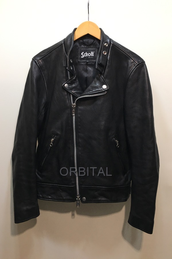 店頭取引のみ】schott Schott メンズ 革ジャケット 