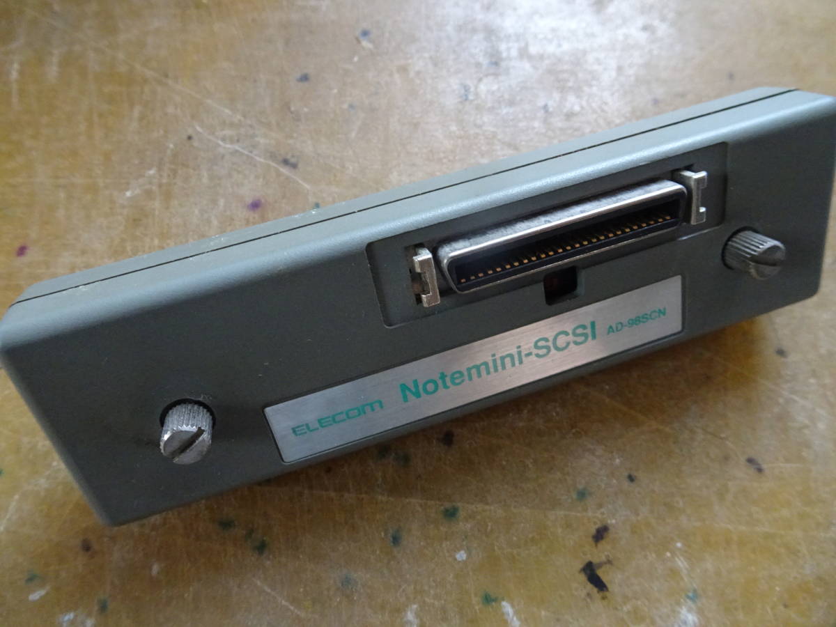  ELECOM 98ノート用110ピン拡張バス用 Notemini-SCSI AD-98SCN(その他)｜売買されたオークション情報、yahooの商品情報をアーカイブ公開 - オークファン その他