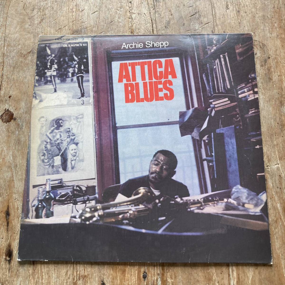 Archie Shepp / Attica Blues (LP) レコード HoraceParlan等と共演でも