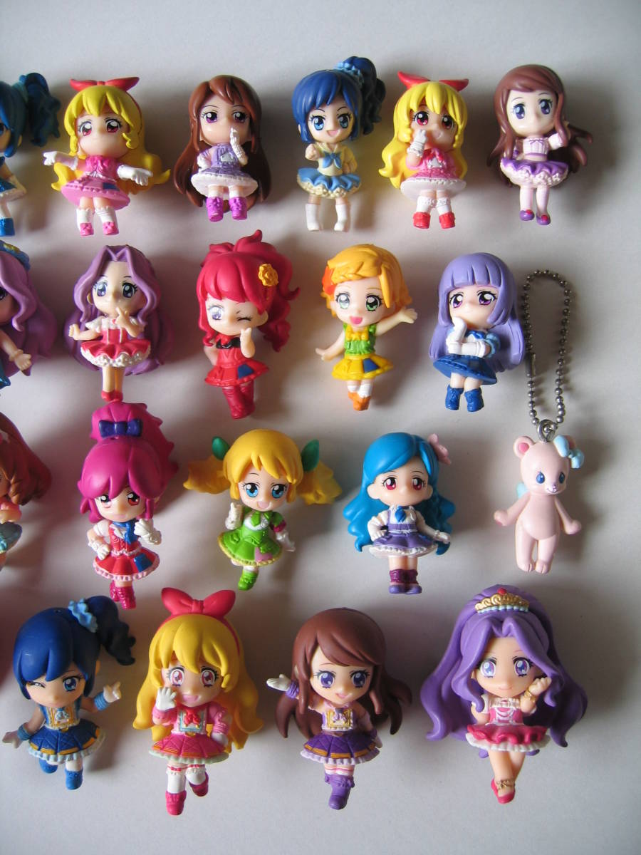 24個 大量 アイカツ マスコット コレクション フィギュア いちご