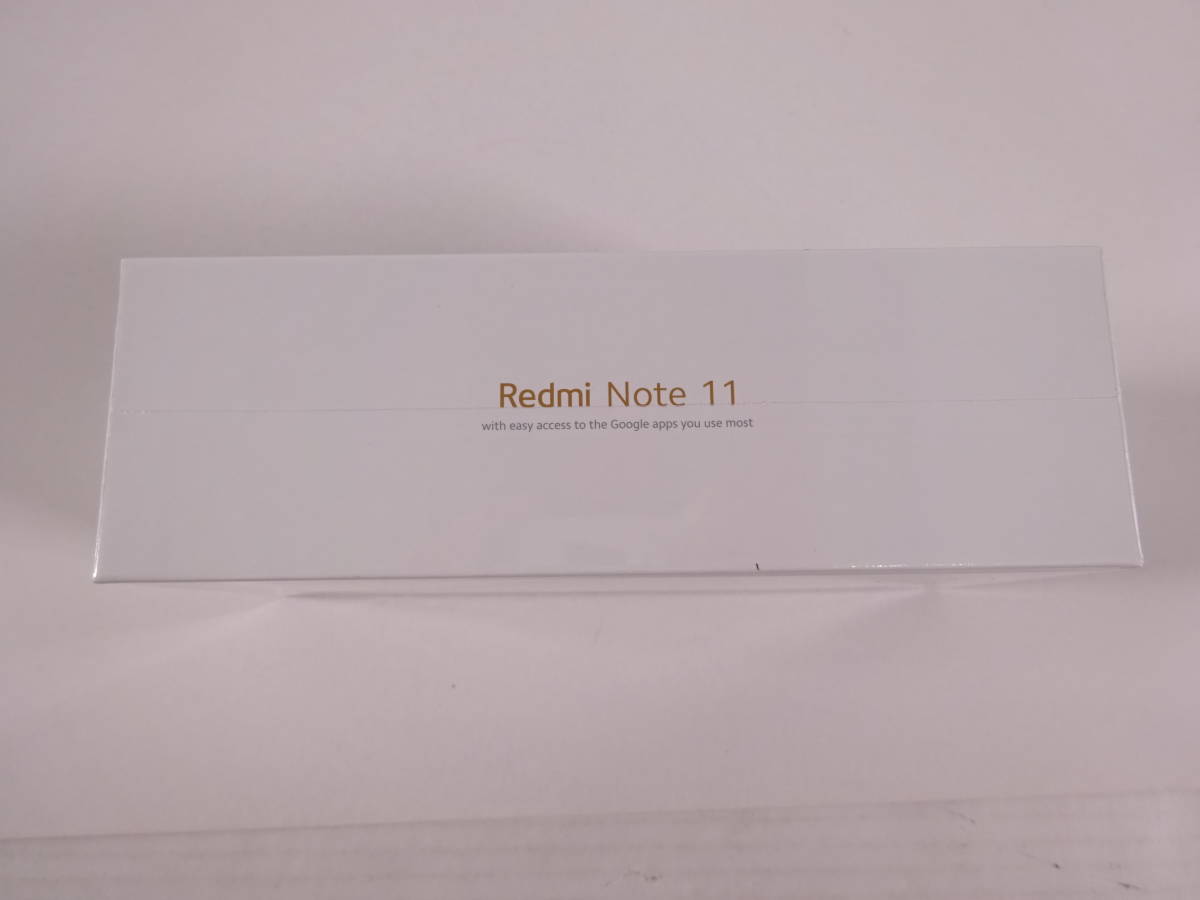 41/403★Xiaomi Redmi Note 11 Graphite Gray★シャオミ レッドミ ノート１１ グラファイトグレー★未開封品・新品状態