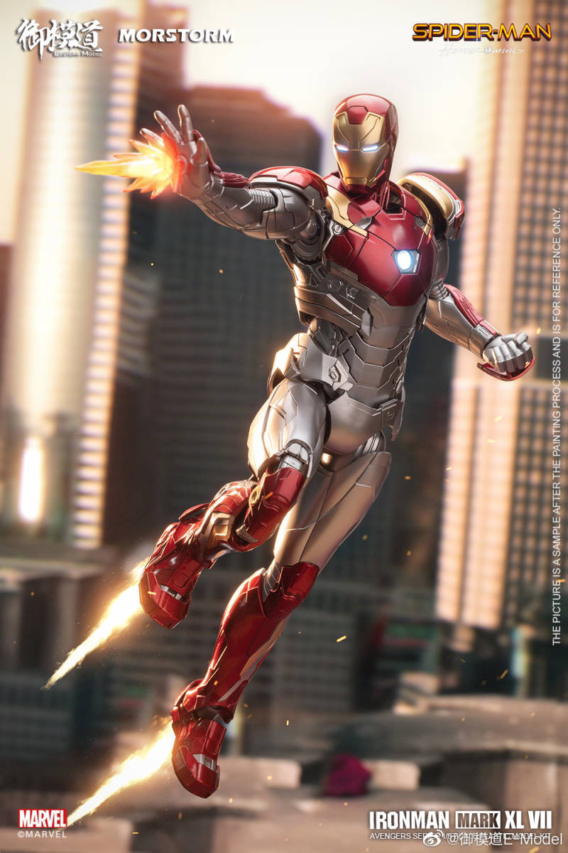 御模道 アイアンマン マーク47 1/9スケールプラモデル Morstorm x 