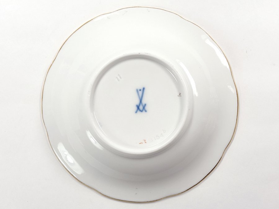 ∇花∇20世紀初頭 マイセン/MEISSEN 1924 1933年 最高級Bフォーム 金彩