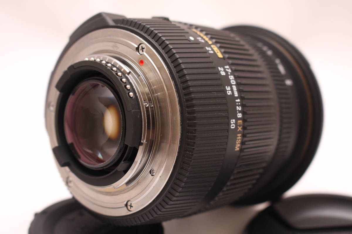 シグマ Sigma 17-50mm F2.8 EX DC OS HSM ニコン用＃242 送料無料