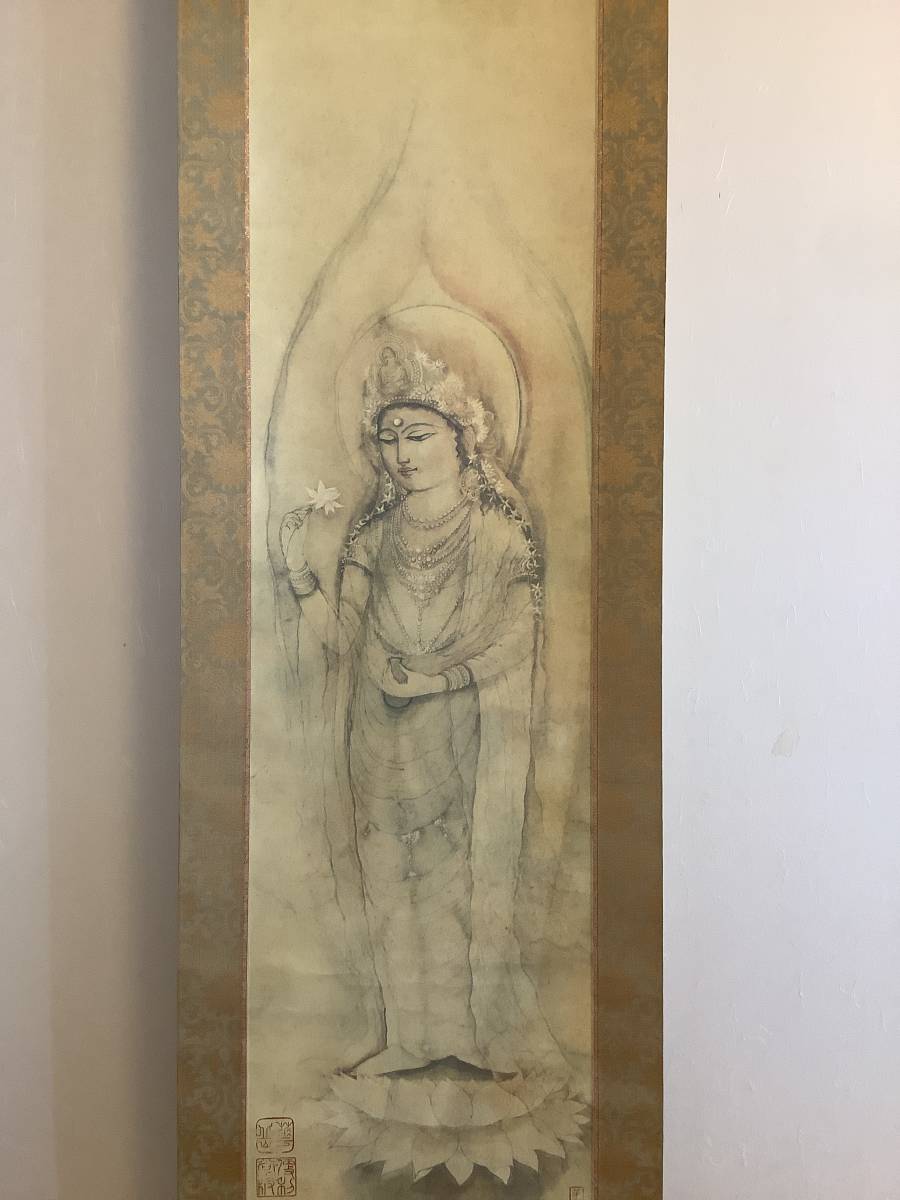 美術品・アンティーク・コレクション 複製画(工芸) ○村上華岳○ 「 聖