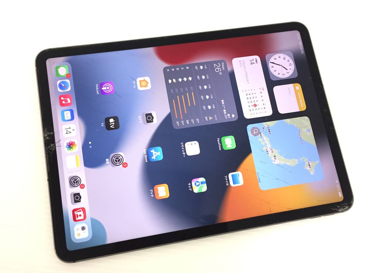 〇【SIMフリー】Apple iPad Pro 11インチ 256GB Wi-Fi+Cellular A1934 