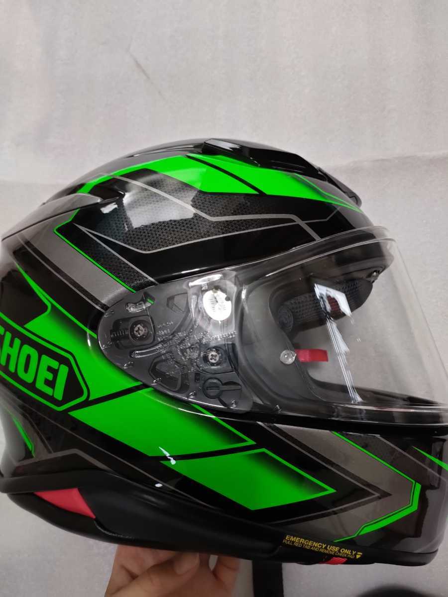 SHOEI z-8 プロローグ 緑 Lサイズ バイク用 フルフェイスヘルメット