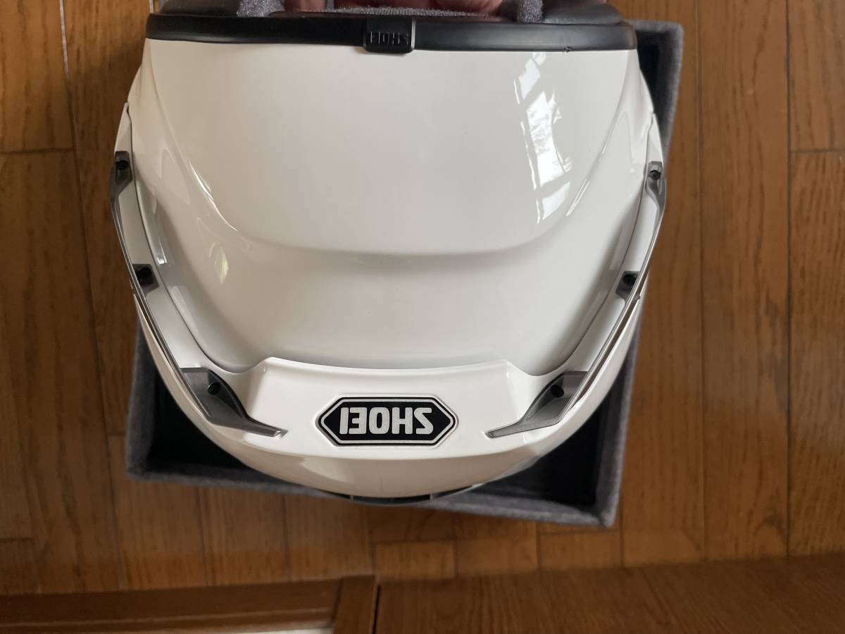 SHOEI X-fourteen ヘルメット ホワイト L スモークシールド付 X