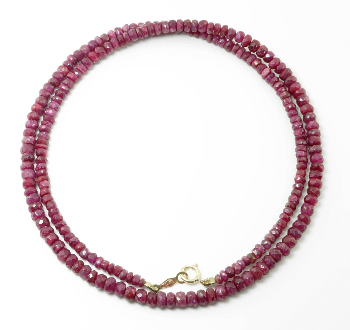 最新作，100%新品 天然ルビー 約50ct 45.5cm 11.9g 14K ネックレス ジュエリー jewelry(ルビー)｜売買されたオークション情報、yahooの商品情報をアーカイブ公開 - オークファン ルビー