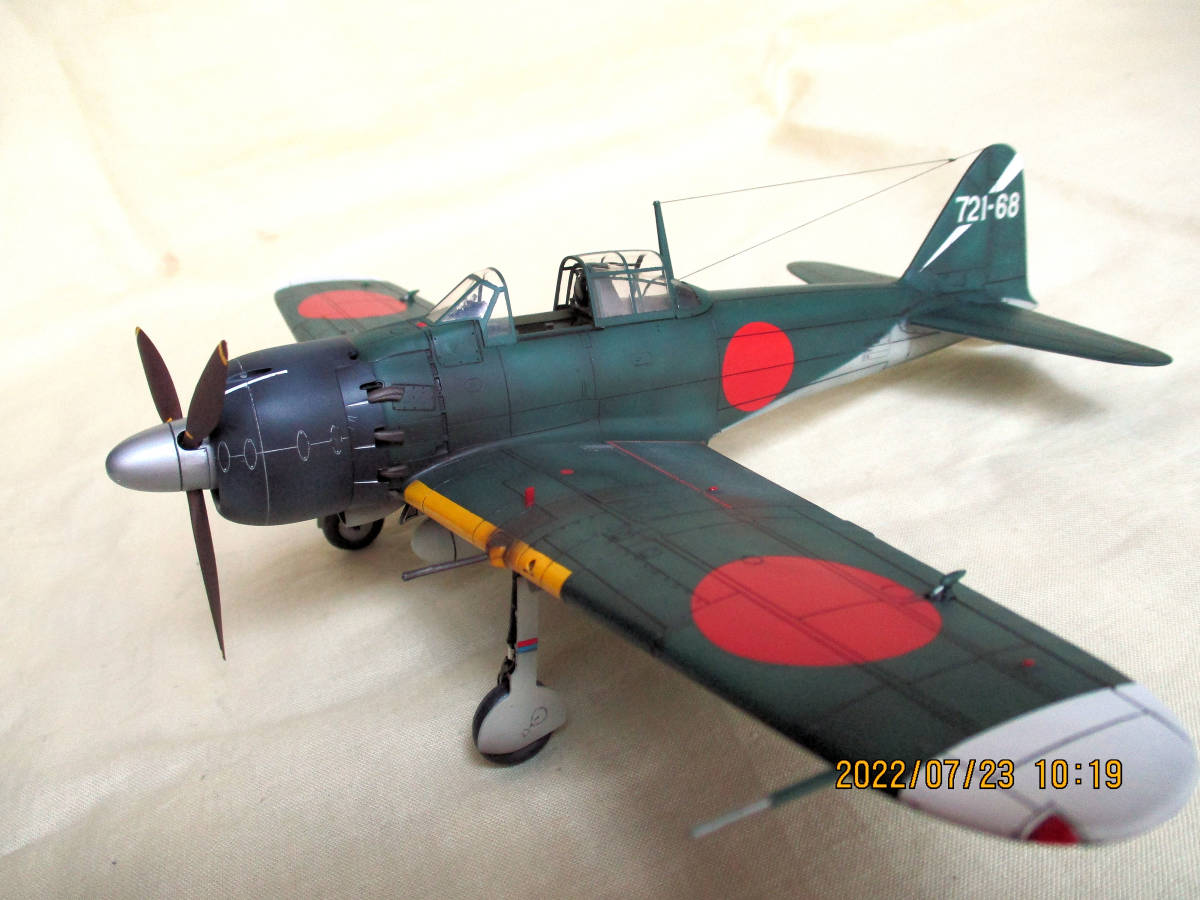 完成品 1／48 零戦52型丙 ” 第721航空隊（神雷部隊）(日本