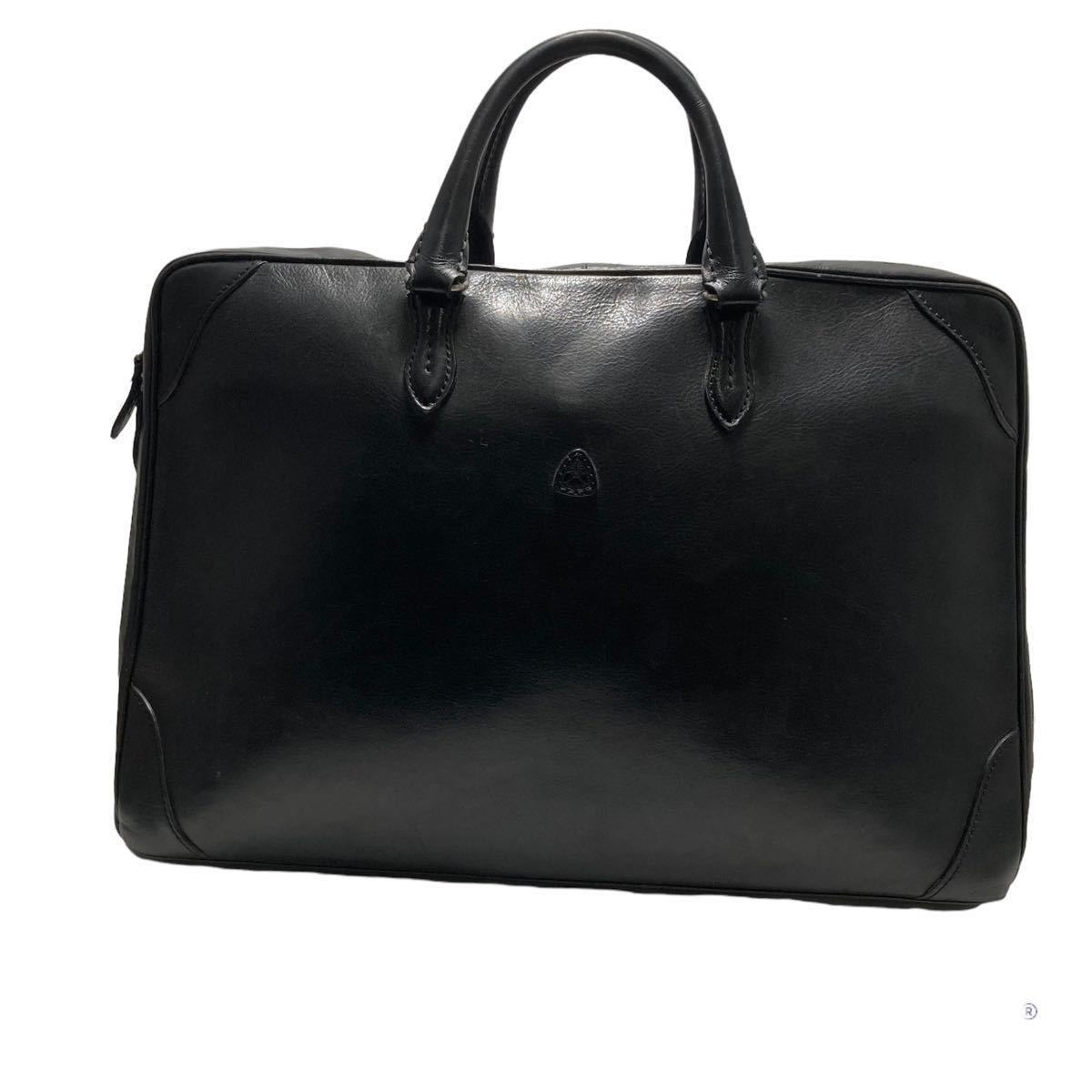 1円【極美品】定価約6万円 FUJITAKA フジタカ ジェードレザー ブリーフ 