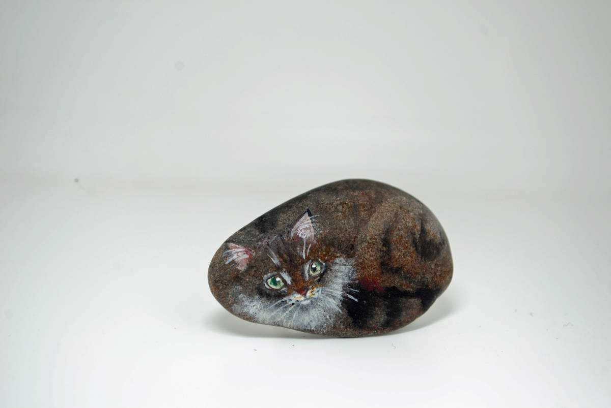 Saburina 帯どめ 石猫 手描きイラスト 猫和装小物 直筆 ノルウェージャンフォレストキャット 和猫 直筆 動物画 ハンドペイント 帯留め 売買されたオークション情報 Yahooの商品情報をアーカイブ公開 オークファン Aucfan Com