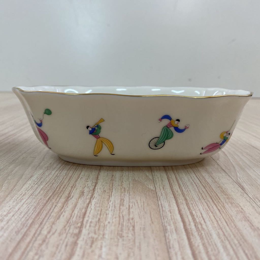 お値下げ中】香蘭社愉快な仲間ピエロサーカスプチバスケット廃番品3客