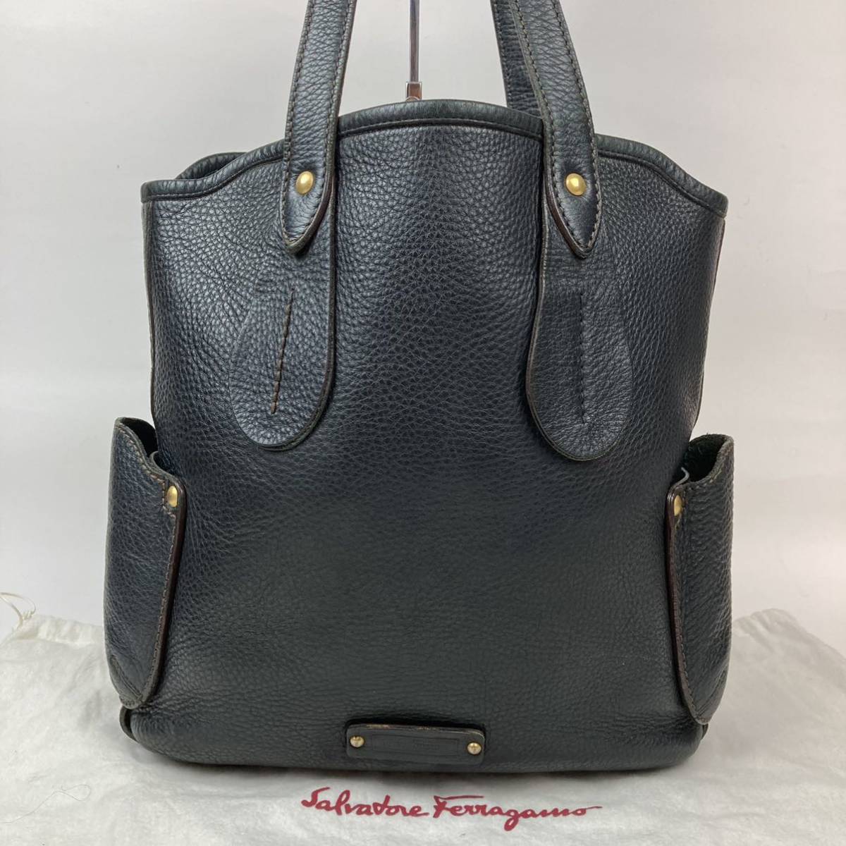 1円 Salvatore ferragamo フェラガモ メンズ ビジネスバッグ トート 