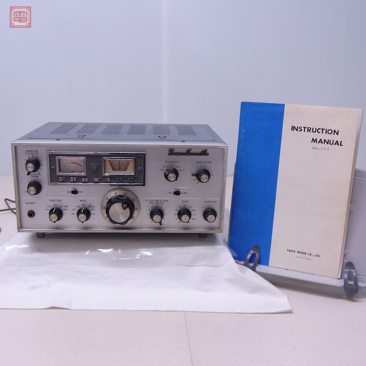 Yaesu Musen FRDX400 受信機 ジャンク FRDX400 Yahoo!オークション