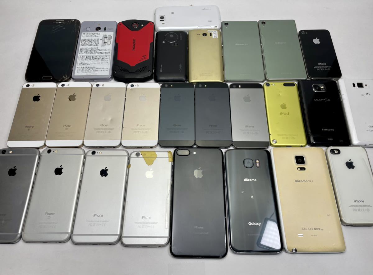 ジャンク スマートフォン スマホ まとめ android アンドロイド iphone