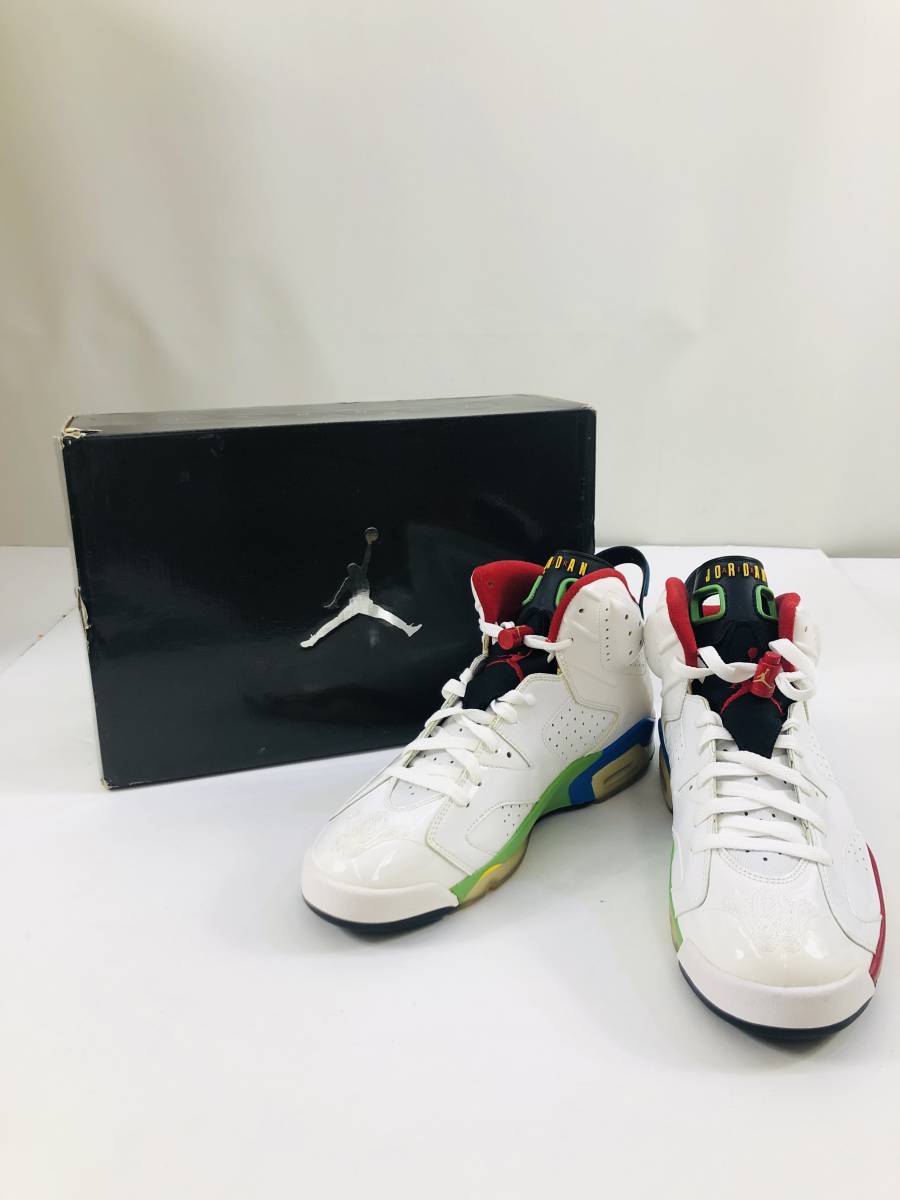 定番人気，爆買い 4973 1円スタート スニーカー NIKE JORDAN OLYMPIC 6 BEIJING OLYMPIC 325387-161 ナイキ エアジョーダン 6 28.5ｃｍ 品(28.5cm)｜売買されたオークション情報、yahooの商品情報をアーカイブ公開 - オークファン 28.5cm
