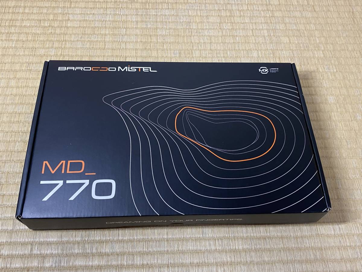  BAROCCO MD770 Cherry MX 静音赤軸 MD770-PUSPDBBA1 ブラック(USBキーボード)｜売買されたオークション情報、yahooの商品情報をアーカイブ公開 - オークファン USBキーボード