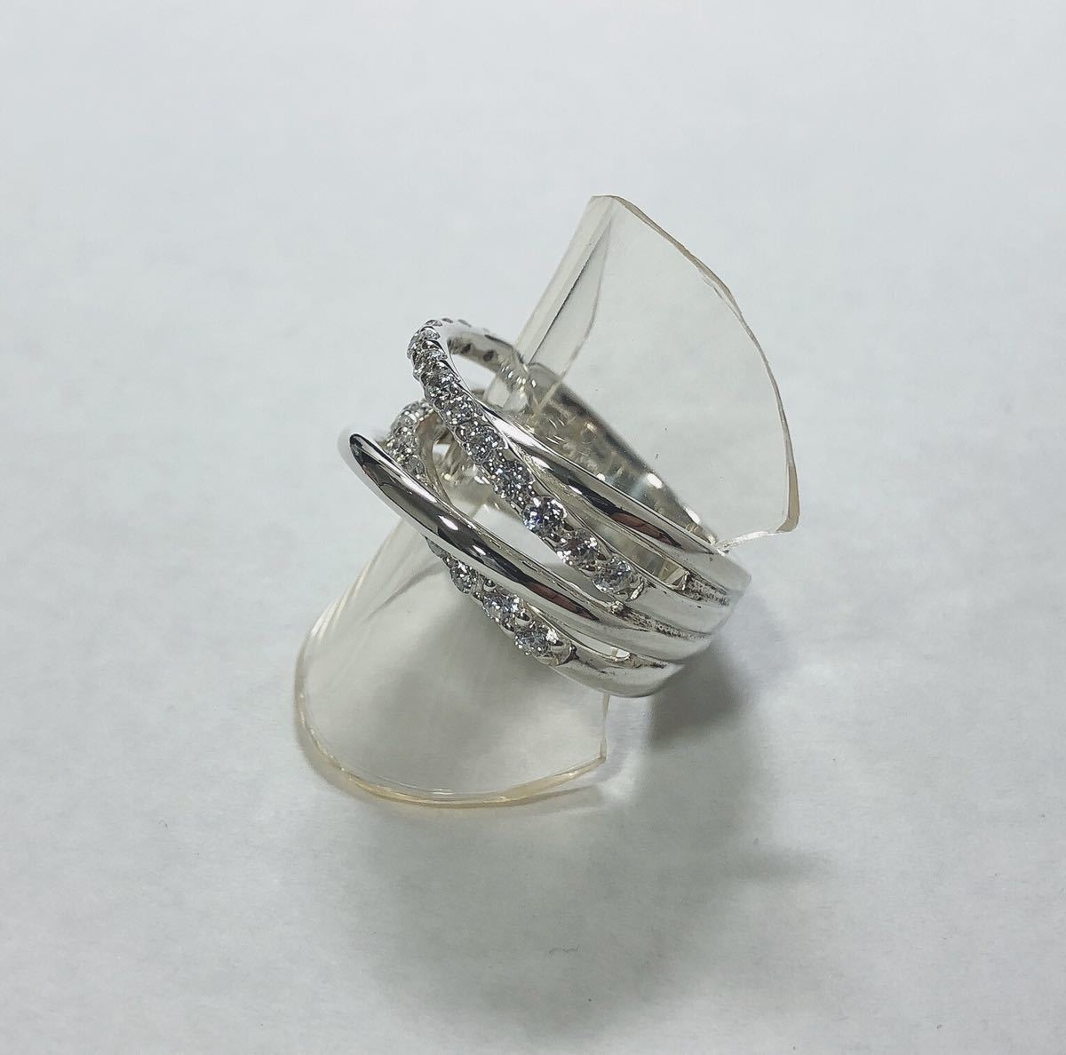 Follie Folli フォリフォリ - SV925 0 ラインストーン 美品Folli 