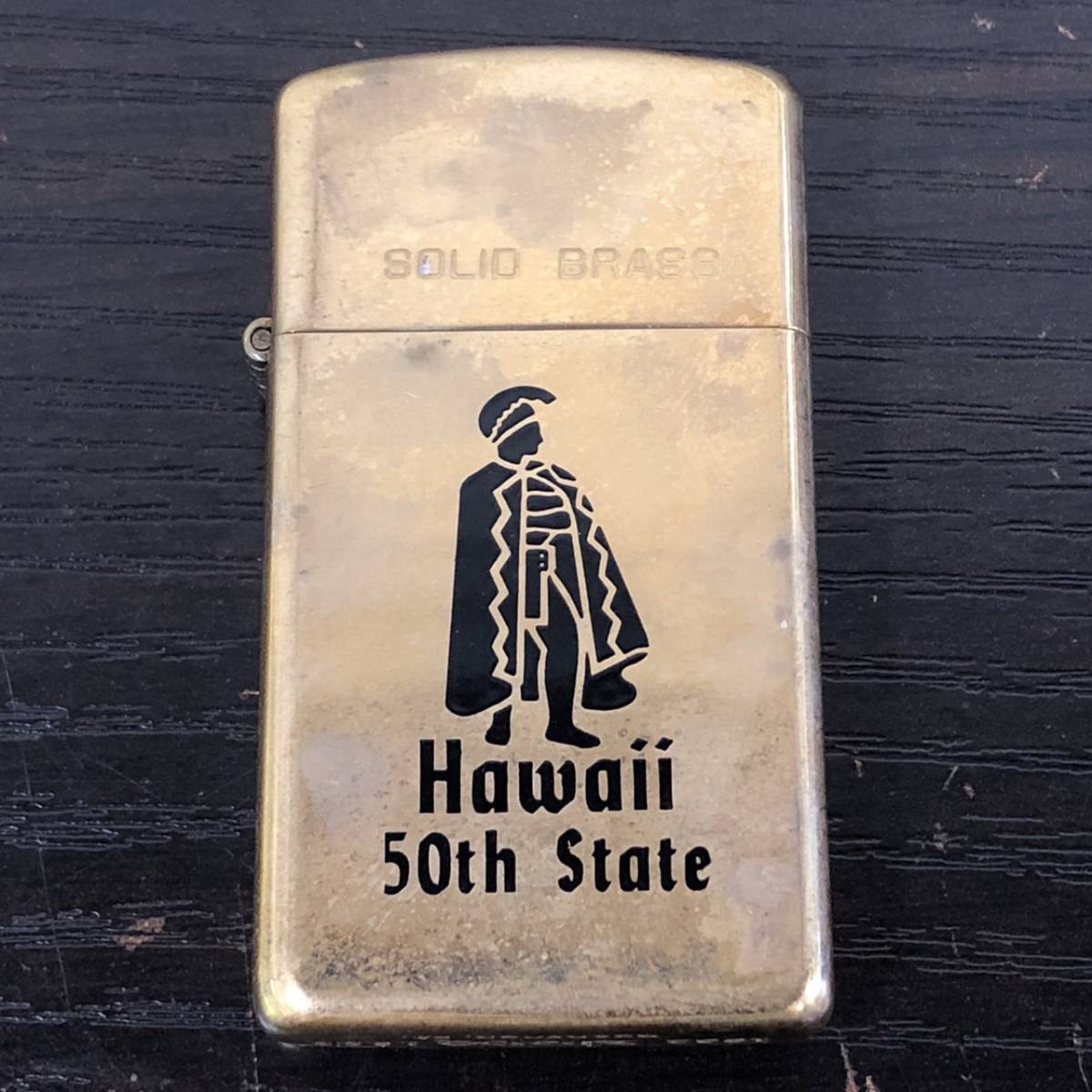 L12457(082)-324/MT4000【名古屋】Zippo ジッポー SOLID BRASS