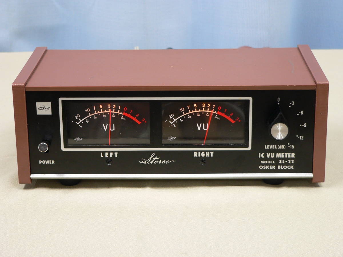 VUメーター オスカーブロック SL-22 - メルカリ Yahoo!オークション
