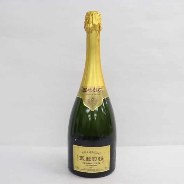 KRUG(クリュッグ)グランキュヴェ ブリュット 12.5% 750ml ※ラベル汚れ U22G220012