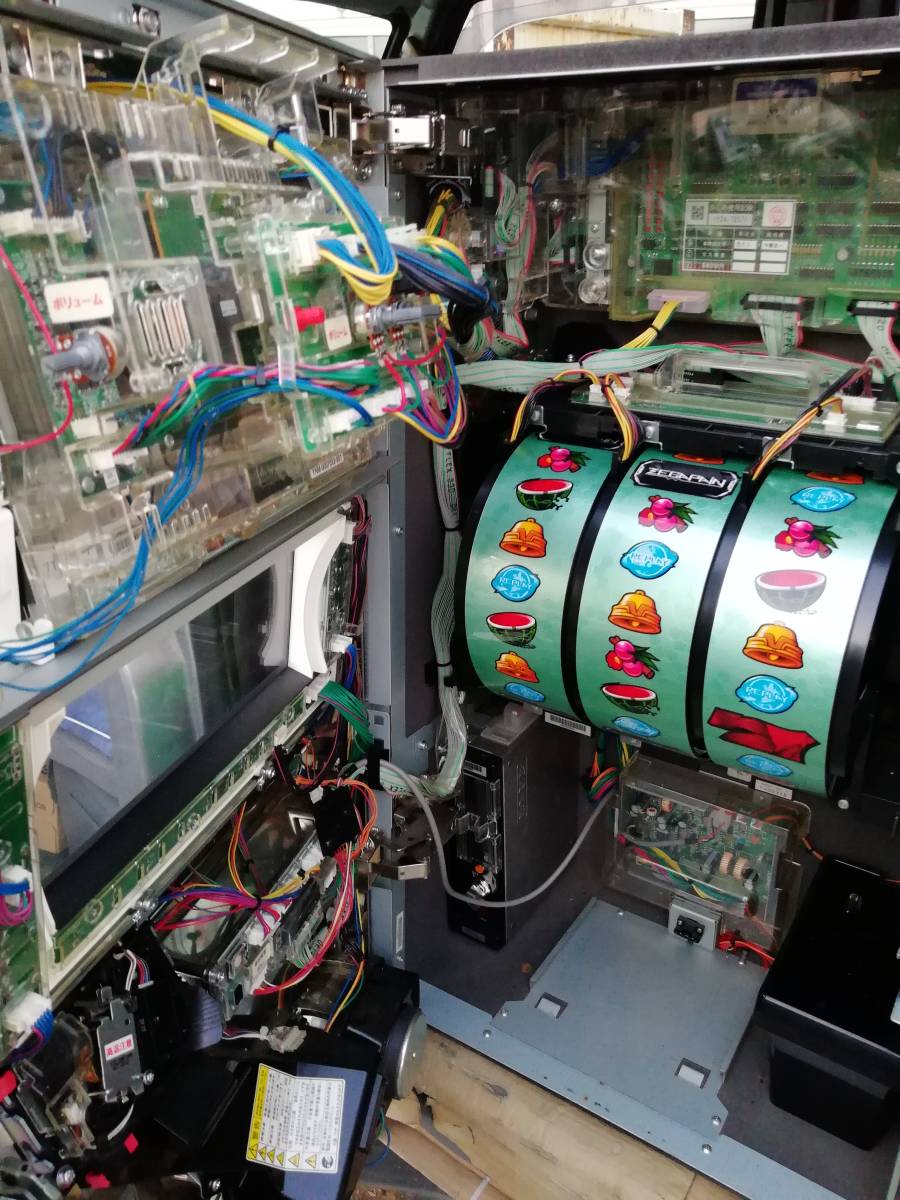 パチスロ 実機 山佐 ゼーガペイン コイン不要機 スロット ヤマサ 