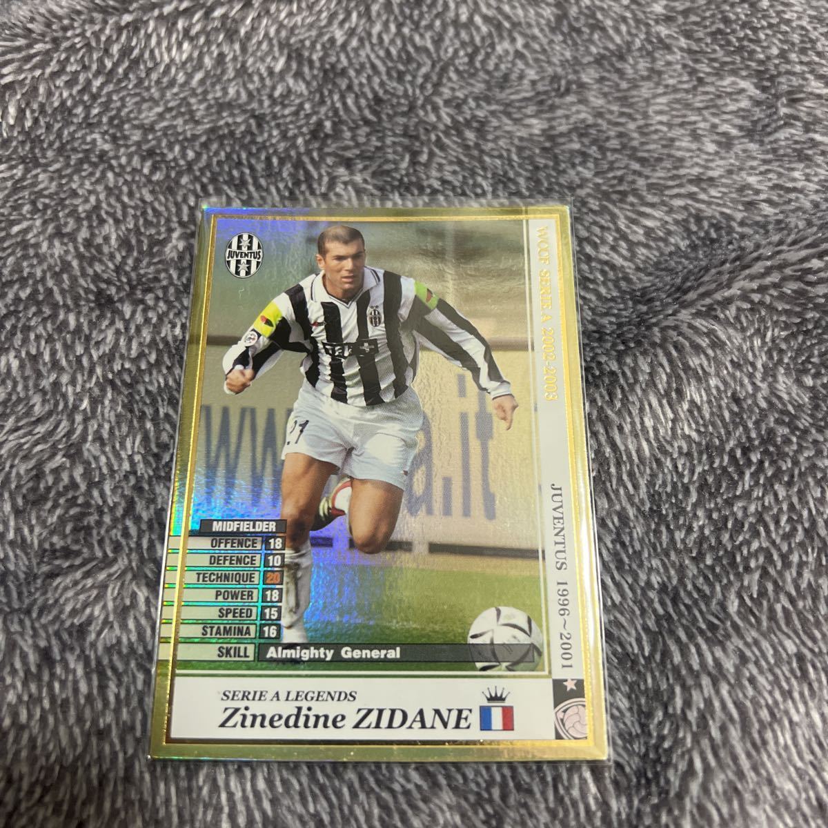 超希少】直筆サイン入り WCCF ジダン ☆廃盤☆WCCF☆2002-03☆LE