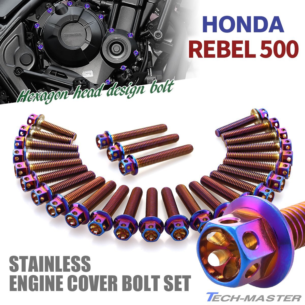 ON.ON】CBR400F_ステー付 スイッチ REV レブコン純正ユニット付
