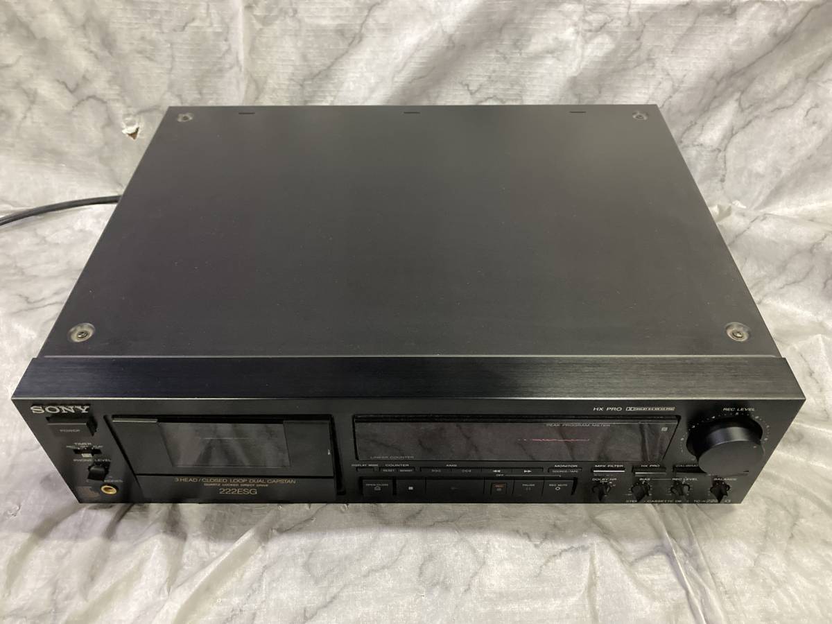 SONY　ソニー　ステレオカセットデッキ　TC-K222ESG　ジャンク_2