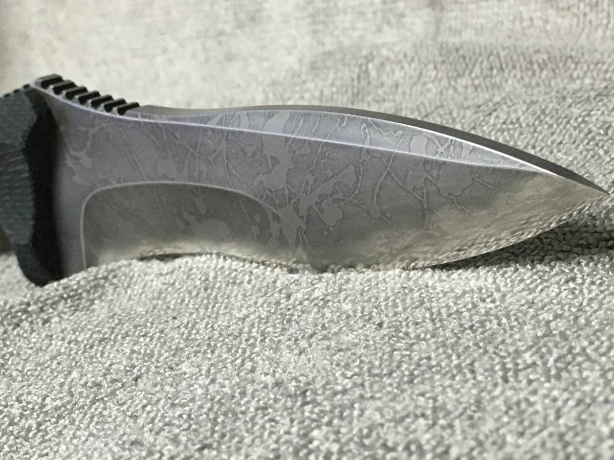 KNIFE)松田菊男 作 Cyclone -サイクロン- 未使用美品！ spyderco 